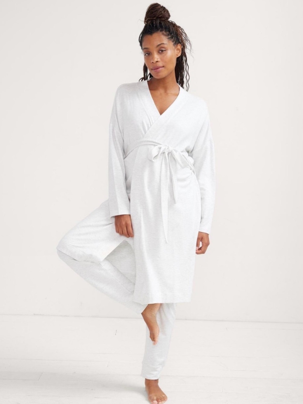 Hatch The Robe size 3 in Oat Melange